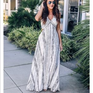 Alani Printed Halter Dress